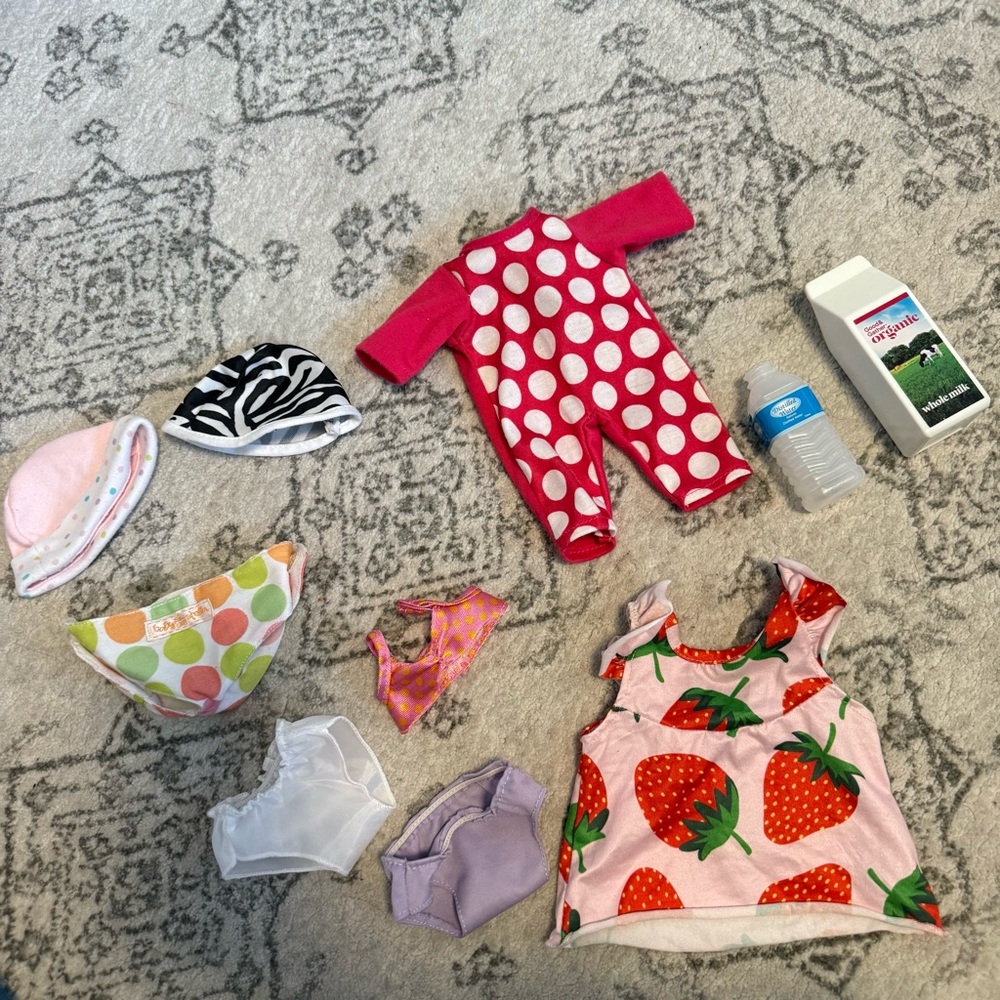 Baby doll bundle and accessories